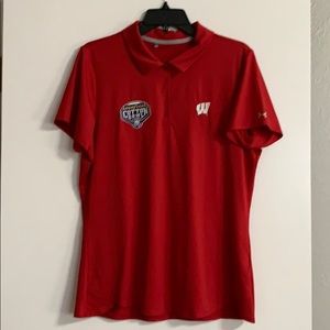 Women’s Under Armour Wisconsin Badger Golf Polo